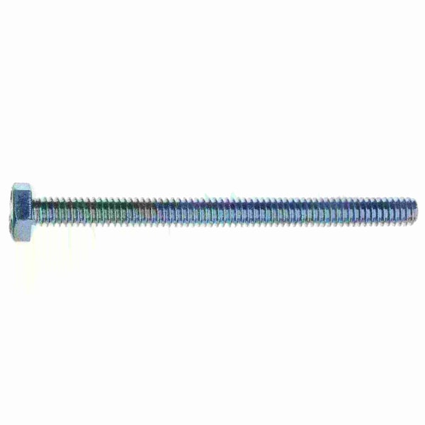Midwest Fastener Grade 5, 1/4"-20 Hex Head Cap Screw, Zinc Plated Steel, 3-1/4 in L, 5 PK 933901 - main
